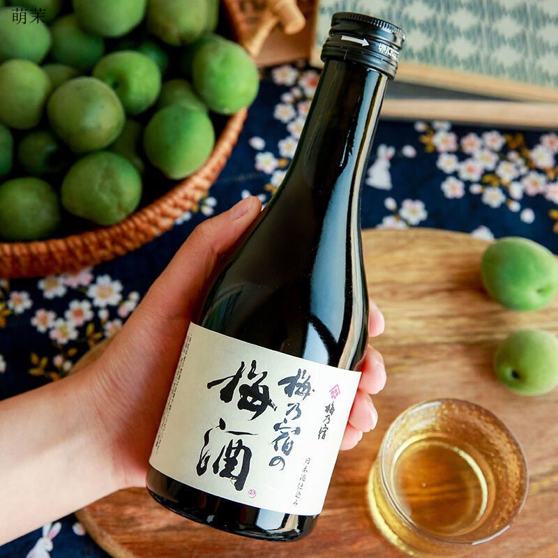 梅乃宿梅酒 小瓶日本進(jìn)口 300ml 單瓶果味甜酒青梅果酒清酒配制酒 梅乃宿_梅酒300ml【1瓶】