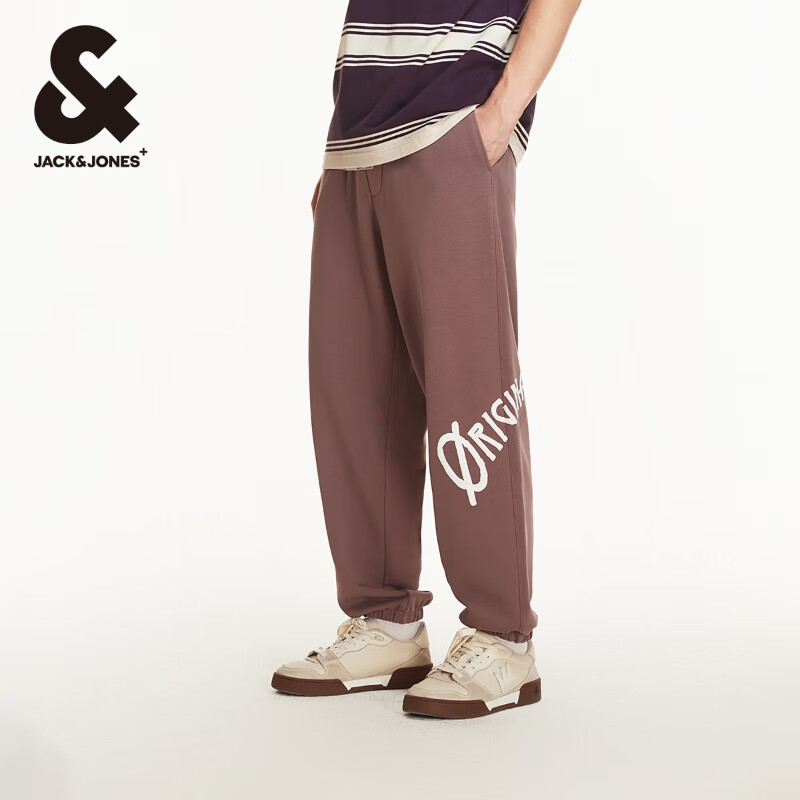 杰克·琼斯（JACK&JONES）男士运动休闲裤卫裤合集 22431D039尘埃粉 S 170
