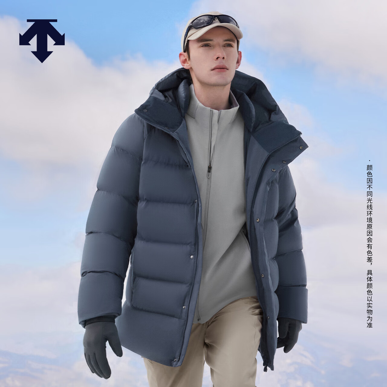 ��ɣ�أ�DESCENTE����ɣ��SKI STYLEϵ���˶�������ʿ��ñ��ů���޷�����Ʒ NV-����ɫ M (170/92A) 2310Ԫ