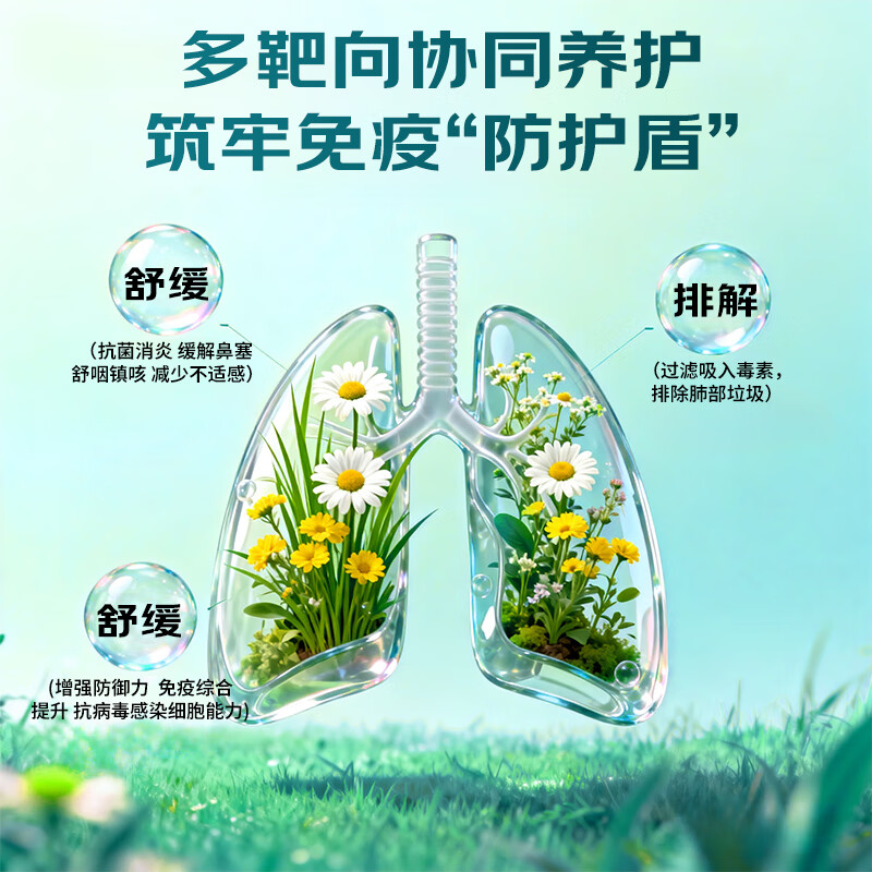 MaggieCare槲皮素胶囊澳洲进口肺结节清肺专用肺部保健品养护正品官方旗舰店 1瓶清享装【60粒】推荐多瓶周期装