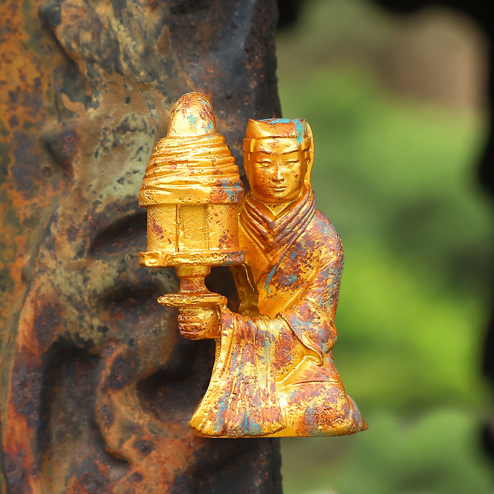 悦然河北博物院长信宫灯冰箱贴树脂博物馆文创故宫旅游家居礼品送 古物新语冰箱贴–灯影千年