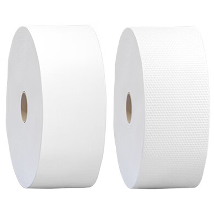 妮丽雅一次性超大卷洗脸巾纯棉抽取式加大加厚美容院专用棉柔化妆棉湿巾 厚款 600克 【1卷装】加大加厚款-珍珠纹