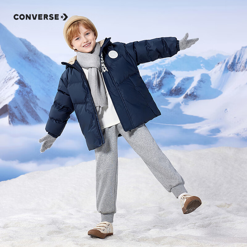 Converse ���� ��ͯ��ů���޷� 80%Ѽ�� 130/64 189Ԫ