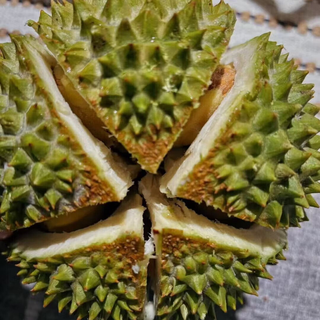 福来湾（Foodwin）D钻黑刺王榴莲马来西亚新鲜榴莲液氮冷冻锁鲜 轻奢礼品多地次日达 黑刺王D200榴莲【6.51-7斤】保5房