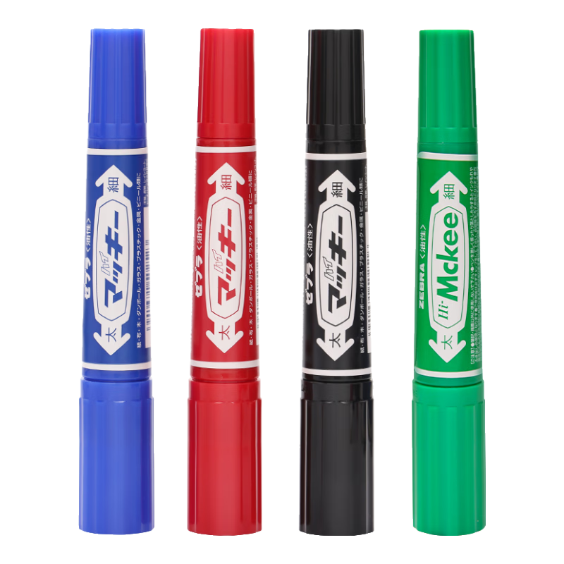 �����ƣ�ZEBRA�� �ձ����� MO-150-MC���ԼǺű� ������˫ͷ�Ǻűʴ�ϸ��Ǳ� ��ɫ 10֧װ 48.75Ԫ