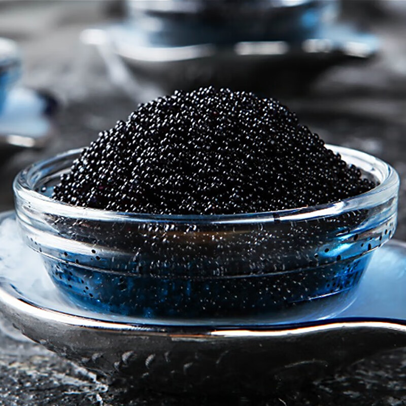 京铭程黑蟹籽400g盒装 寿司调味飞鱼子 拌饭搭配鱼子酱烤肉刺身搭档