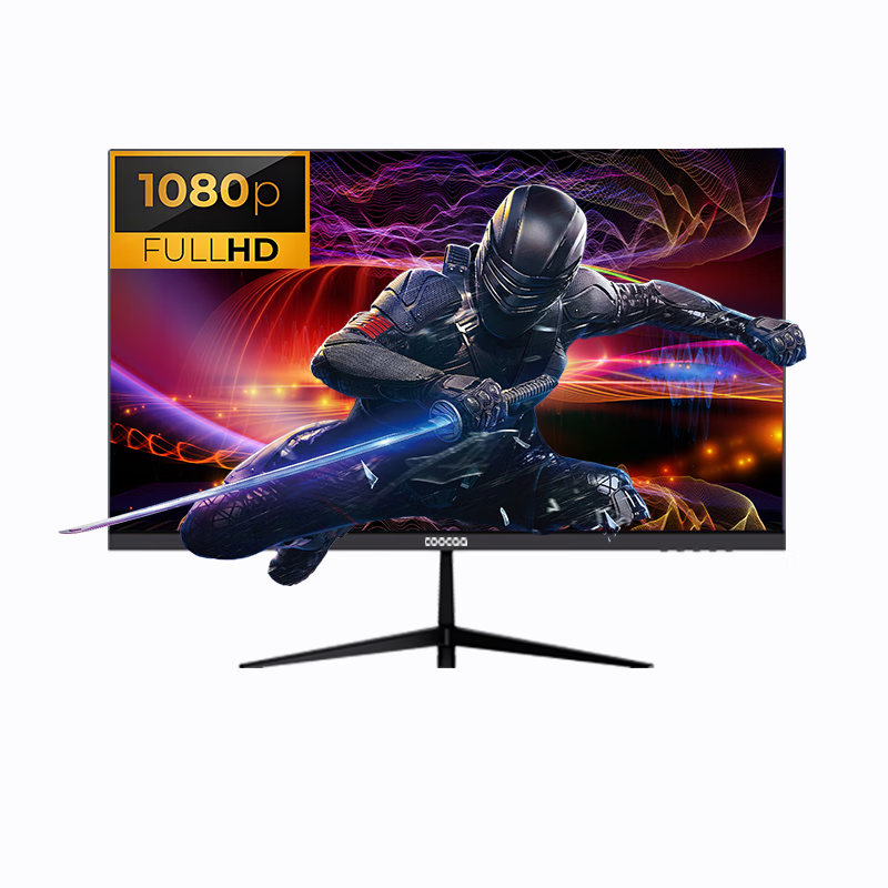 酷开创维酷开23.8英寸75Hz低蓝光显示器高色域可壁挂轻薄窄边1080P高清办公电脑液晶显示屏C238J01P