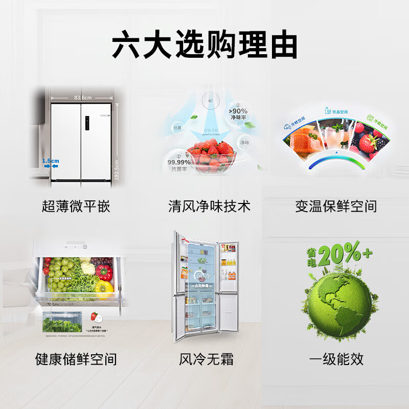 四门冰箱排名前十名品牌出炉，这10款空间大，保鲜效果超赞，值得选择