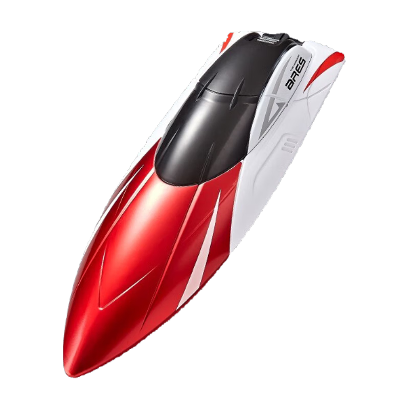 星域傳奇高速快艇2.4G無(wú)線(xiàn)遙控船游艇水上沙灘兒童玩具男孩生日禮物男生 24CM【雙槳遙控船】紅白雙電