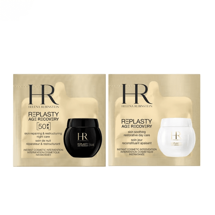 赫莲娜（HELENA RUBINSTEIN）HR黑白绷带面霜小样5ml保湿修护抗皱护肤品化妆品生日礼物 黑绷带1.5ml+白绷带1.5ml