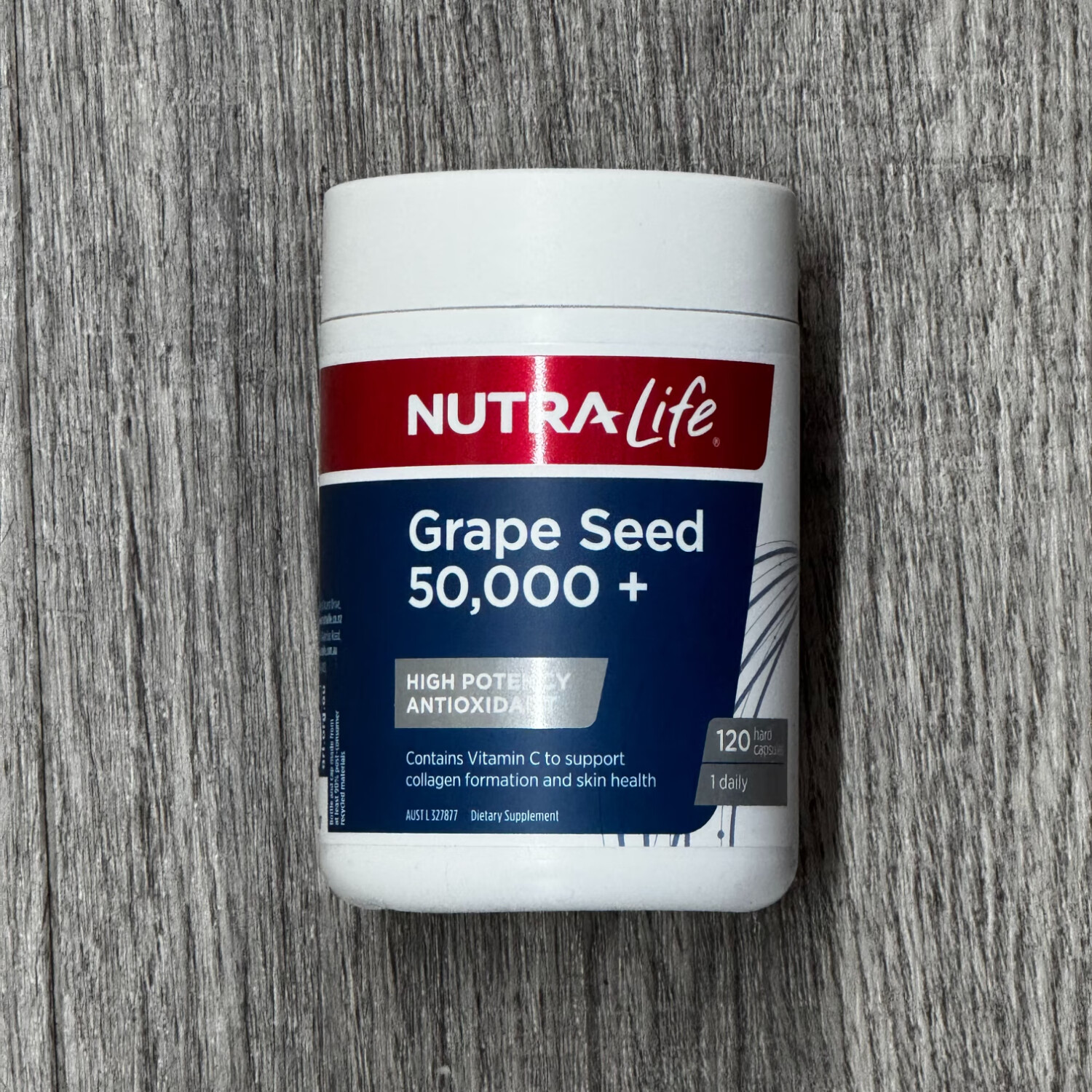 nutralife新西兰葡萄籽花青素120粒伉氧化焕白nutralife