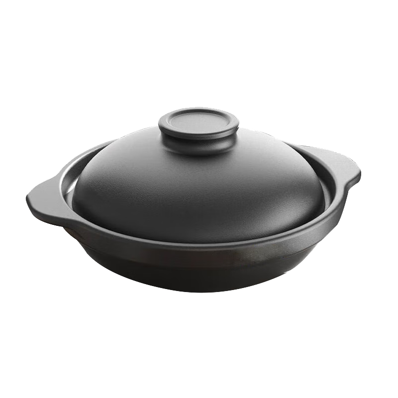 炊大皇砂鍋煲家用耐高溫干燒不裂燉湯鍋燃?xì)馓沾伸易酗堝伾逃脺佁沾伸?【燒裂包換-售后無(wú)憂】適合6-7人 3.2L