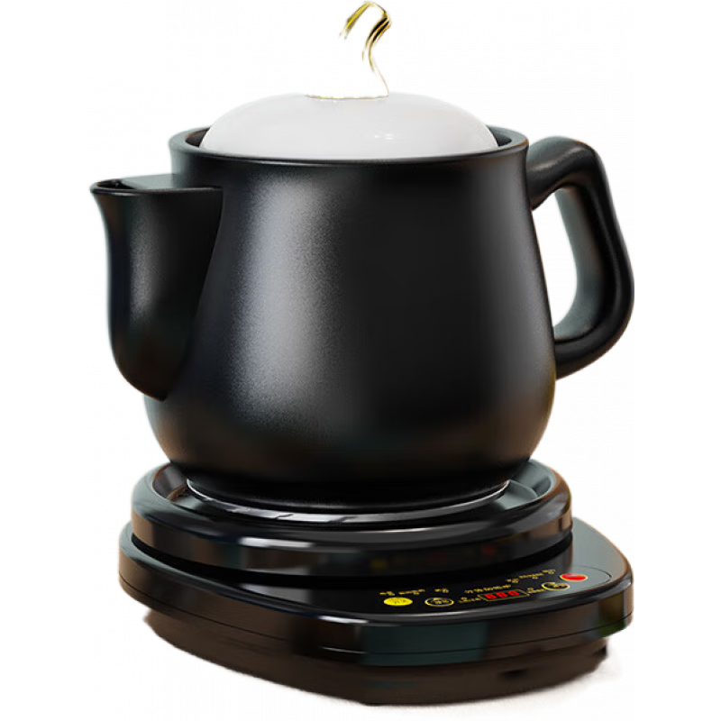 航方中药电煎壶煎药壶全自动熬药煎中药壶家用多功能陶瓷药罐砂锅中药 煎药壶+智能底座 3.0L