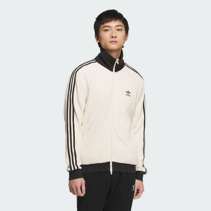 阿迪达斯（adidas）三叶草苏翊鸣同款 男女立领运动休闲外套JW0109 L码