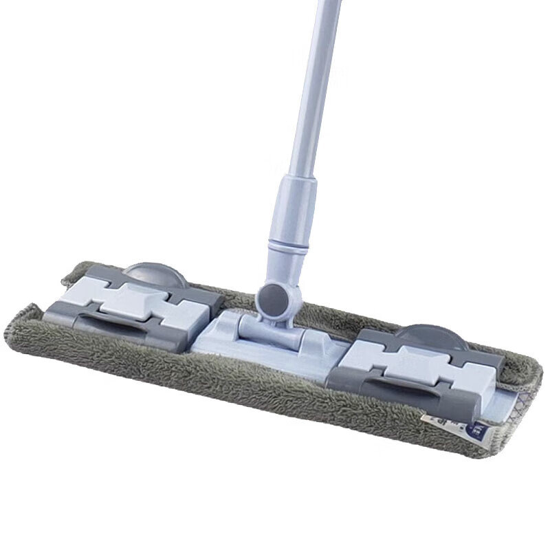 夹固式平板拖把 家用直杆尘推商用酒店平拖地拖