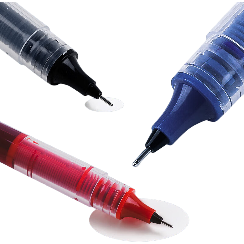 ֱҺʽ���Ա� ��ɫ0.5mm ȫ����ٸɴ����� ����칫����ǩ�ֱ� 10֧ 1.9Ԫ