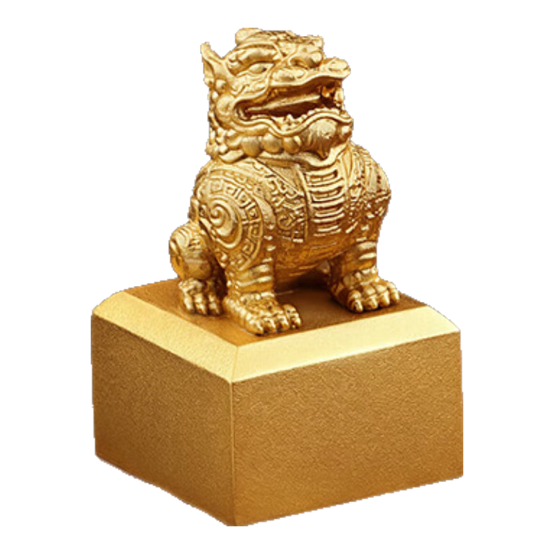 一刀印閣姓名印章獅來運轉黃銅印章篆刻書法字畫藏書印章私人閑章定制名字姓名人名方章定制刻字禮物送朋友 獅來運轉黃銅印章 贈：禮盒+印泥【備注定制內容】