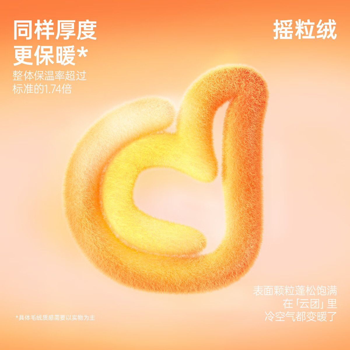 顶瓜瓜抗静电摇粒绒软糯绒绒女士长袖开襟睡裙小香风毛茸茸睡裙女 珊云粉 2XL (175)