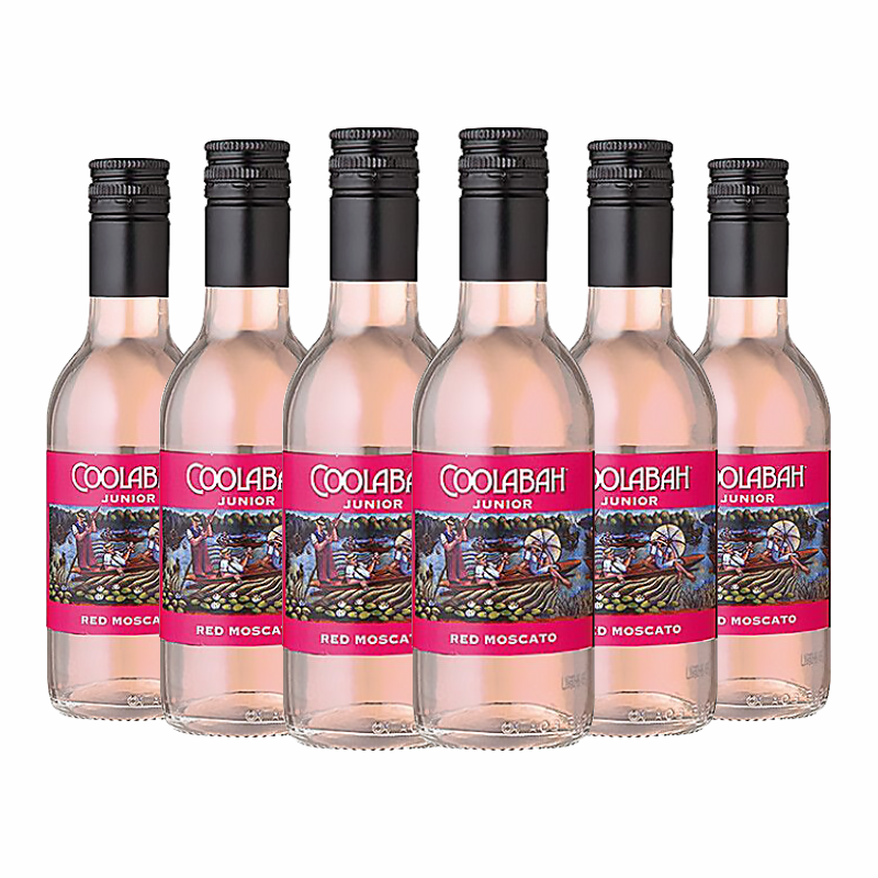 星空莫斯卡托澳洲原瓶进口考拉八莫斯卡托甜白葡萄酒187ml 莫斯卡托赤霞珠桃红*6支