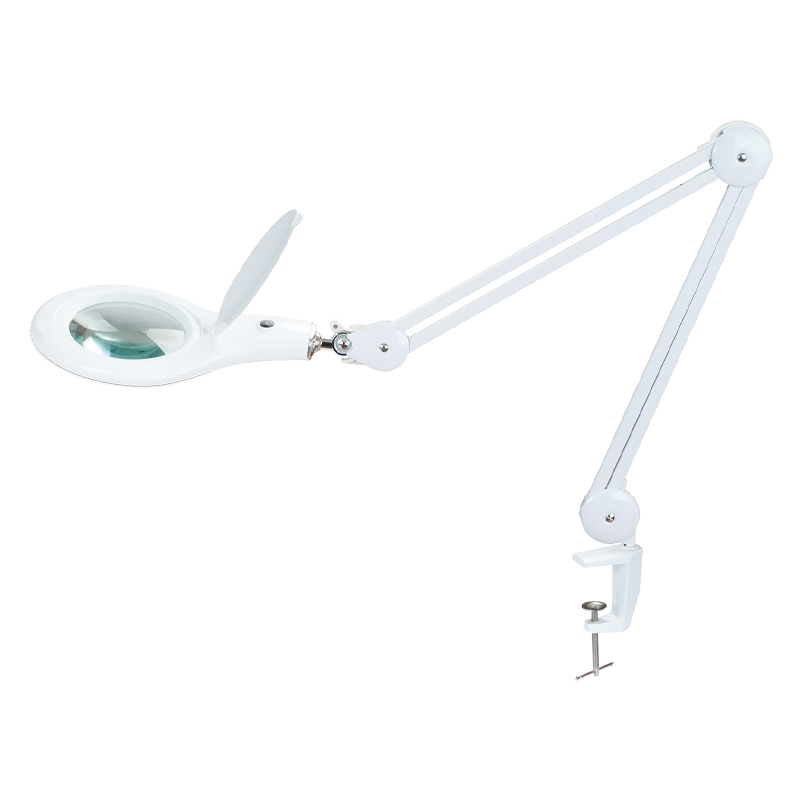 宝工（Pro'sKit）夹桌式5D工具放大镜LED灯 56颗SMD LED灯防尘放大镜MA-1209LG