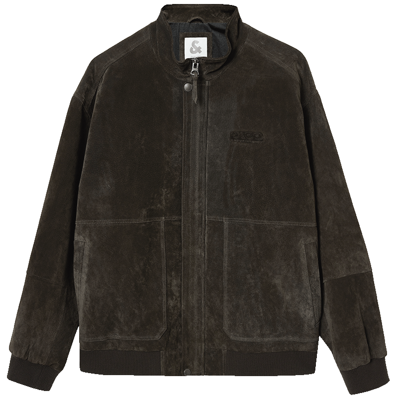 杰克·瓊斯(JACK&JONES)男裝秋季夾克日常百搭立體鋼印時(shí)尚拉鏈立領(lǐng)外套上衣225410007 E04橄欖黑 S (170)