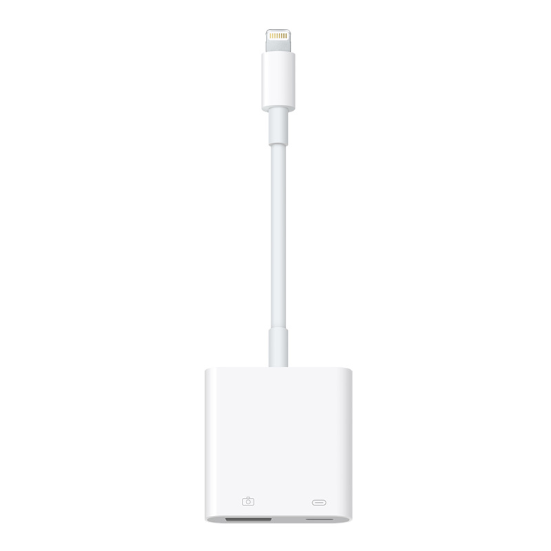 Apple Lightning/闪电转 USB 3 相机转换器 iPhone iPad 手机 平板 转接头