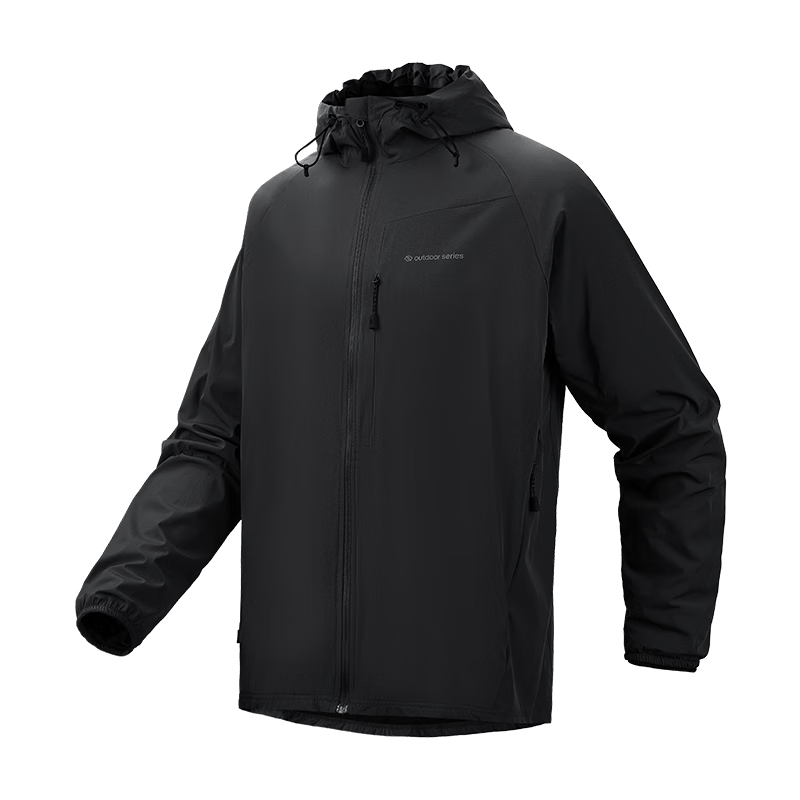 京东京造25秋冬御风兽300超轻三防户外连帽软壳衣裤保暖外套  234元包邮