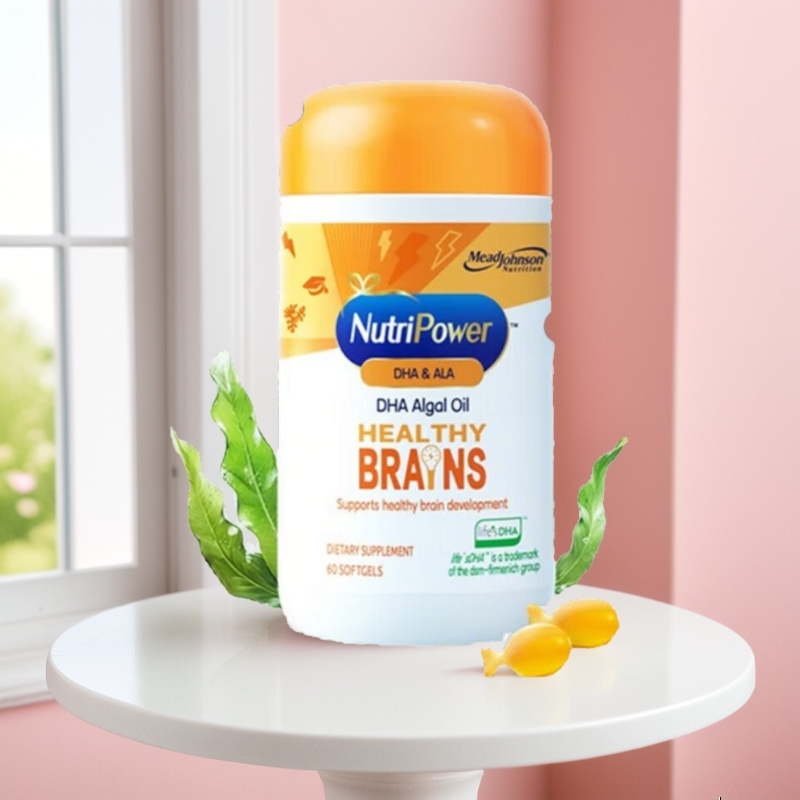 美赞臣老爸评测dha小金藻帝斯曼海藻油婴幼儿童宝宝孕妇专用dha老爸