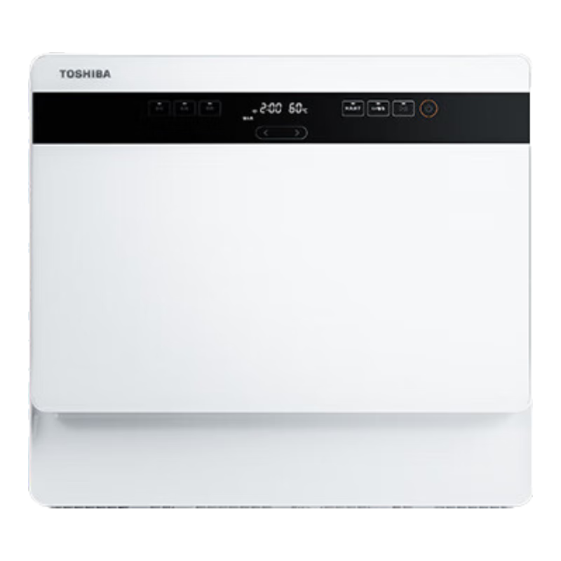 东芝新品白珍珠洗碗机Z5Pro 免安装台式5+1套壁挂式纤薄小巧可嵌入72小时UV鲜存全自动家用厨房洗碗机 台式 一级水效|台挂两用|母婴净洗