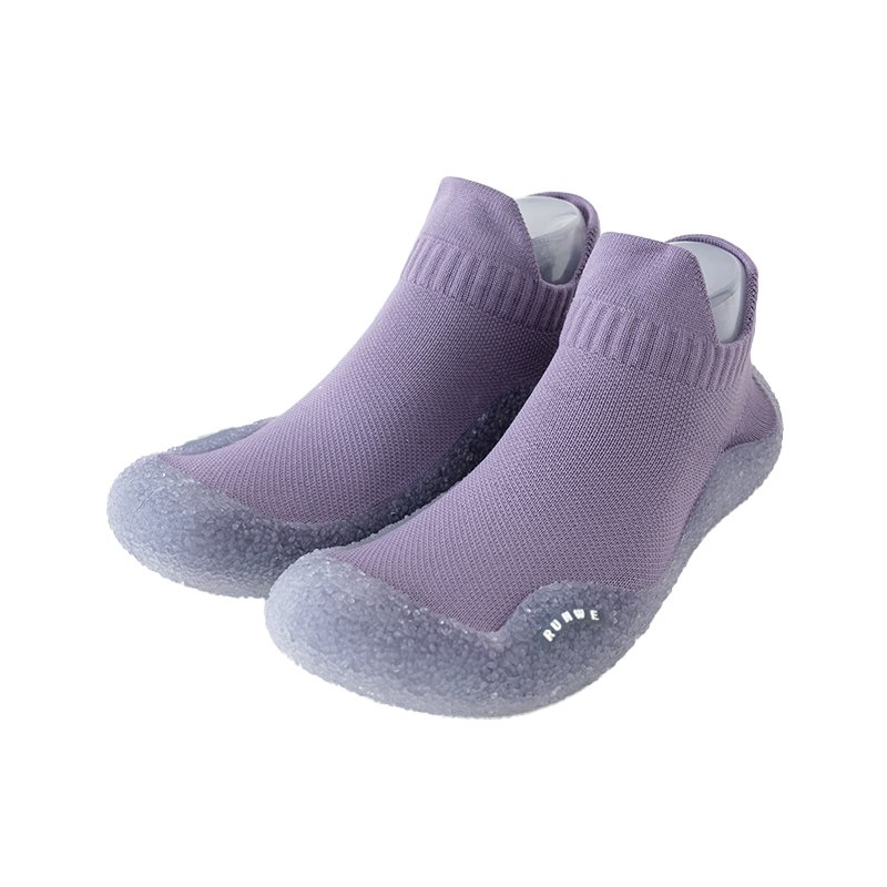 朗威室內(nèi)健身鞋男運(yùn)動(dòng)鞋跑步瑜伽鞋跳操防滑減震跳繩鞋軟底訓(xùn)練運(yùn)動(dòng)鞋 紫色 38 - 39