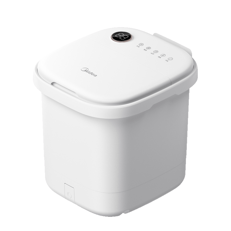 美的（Midea）泡脚桶按摩足浴盆加热保暖自动按摩暖脚洗脚盆杀菌泡脚盆恒温高深桶生日礼物送男女友ZL305 Max