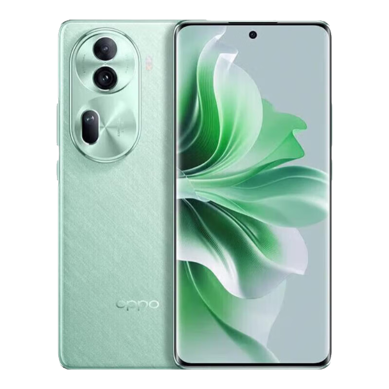 OPPOReno11天玑8200旗舰芯片红外NFC高刷120Hz性能续航全网通智能手机 Reno11萤石青 12GB+512GB 温馨提示：下单请看购买须知