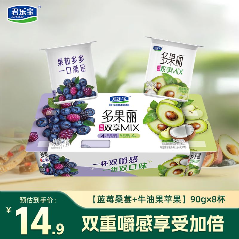 ���ڲ��������ֱ������˫ƴ����90g�������� ��25%���� Ӫ��ˮ����ζ������ţ�� ����ݮɣ��+ţ�͹�ƻ����90g8�� 13.2Ԫ