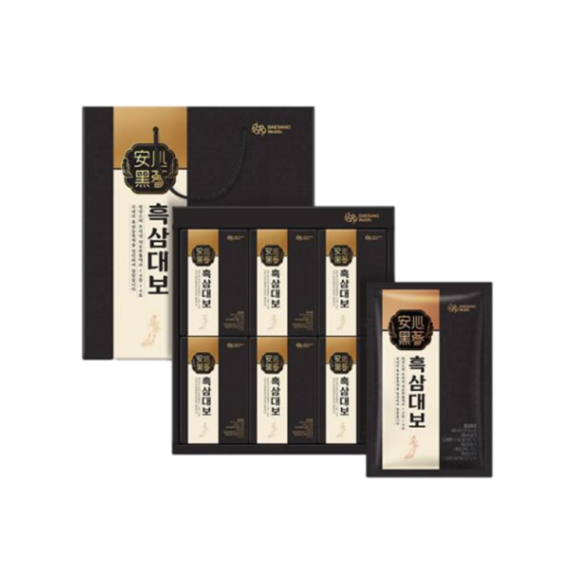 Wellife韩国黑参浓缩液 多种营养品人参滋补礼品送长辈礼物岳父岳母进口 960ml*1盒