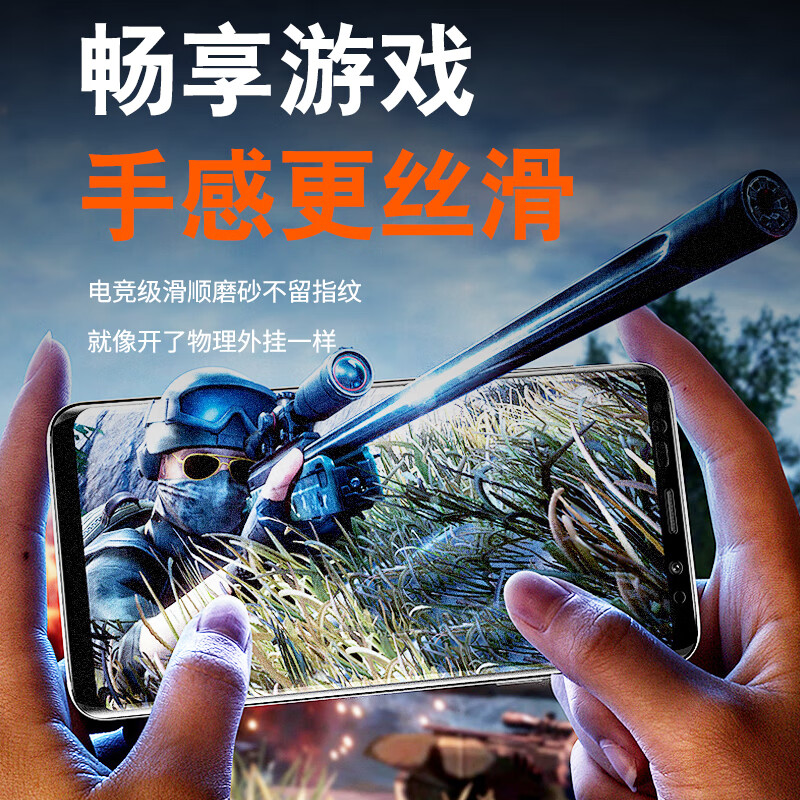 NE适用摩托罗拉联想moto G100/75/71s/55/54/34Pro手机膜屏幕保护贴磨砂电竞高清膜防窥膜指纹软膜 ONE 磨砂直屏膜|不沾指纹|抗蓝光|1片装 moto G100