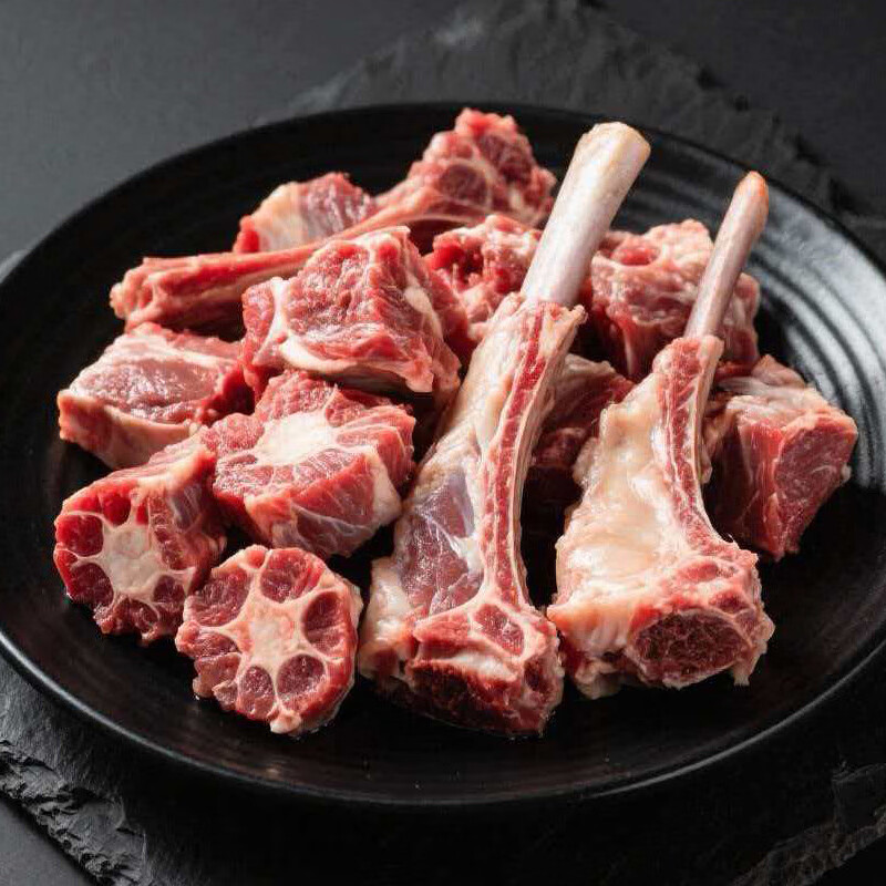 牧海肴原切羊小腿净重2斤内蒙羊腱子羔羊肉切块手把肉炖肉食材清真羊肉 特价秒杀丨手把羊肉5斤【含棒骨/小腿/脊骨随机发】