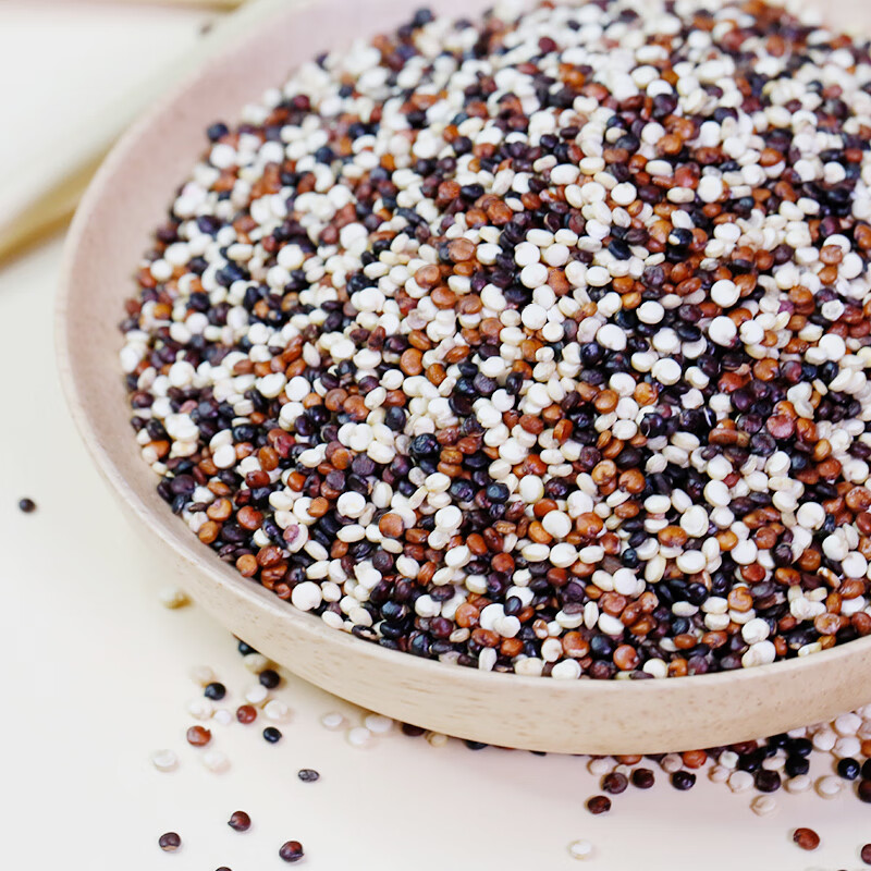 蓋亞農(nóng)場（Gaia Farm）三色藜麥1kg正宗白黑紅藜麥米 粗糧飯五谷雜糧主食藜麥飯