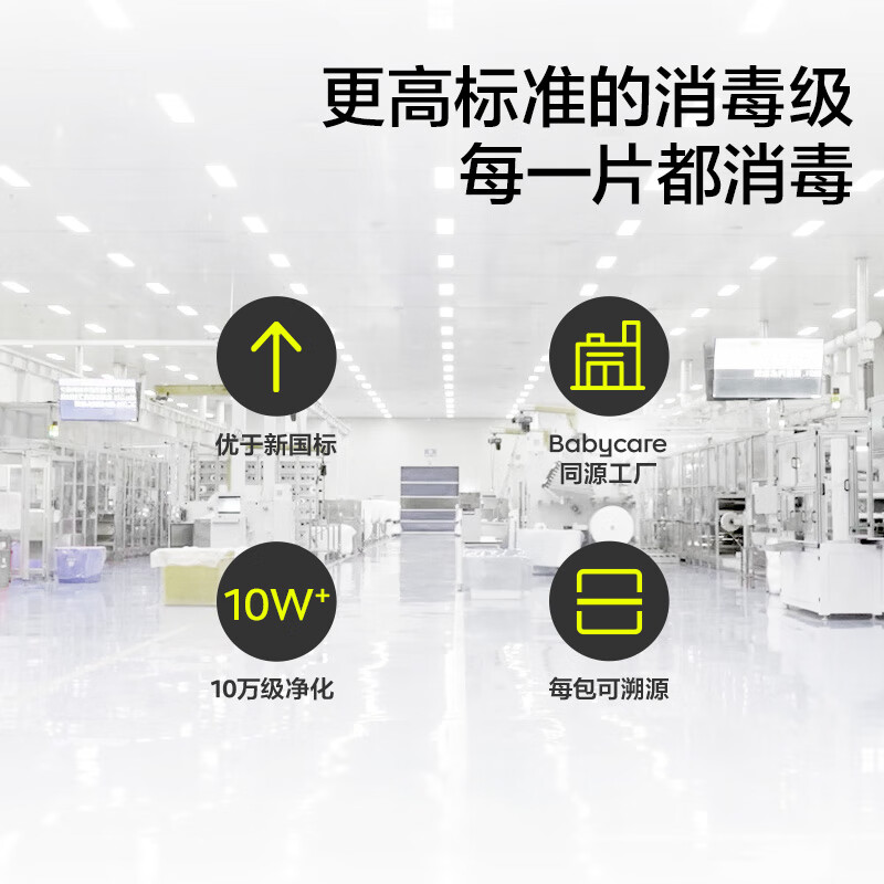 babycare消毒级卫生巾日夜用姨妈巾套装新国标防漏透气经期医用卫生巾 【医护级】加长夜用420mm 12片