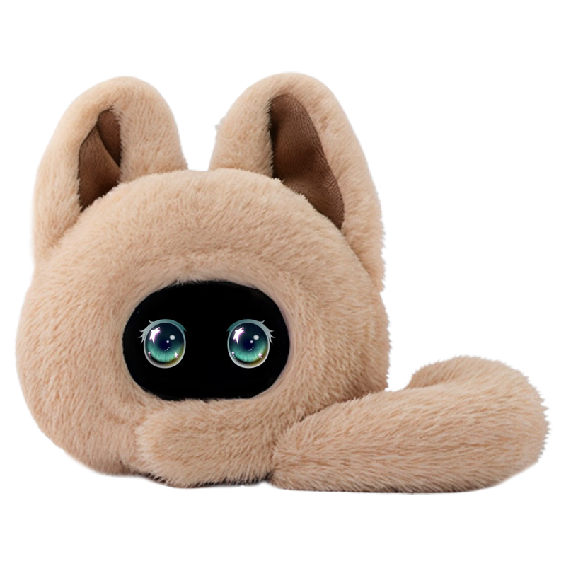 優(yōu)必選萌UU萌崽AI智能陪伴機(jī)器人毛絨玩具電子寵物女生兒童生日新年禮物