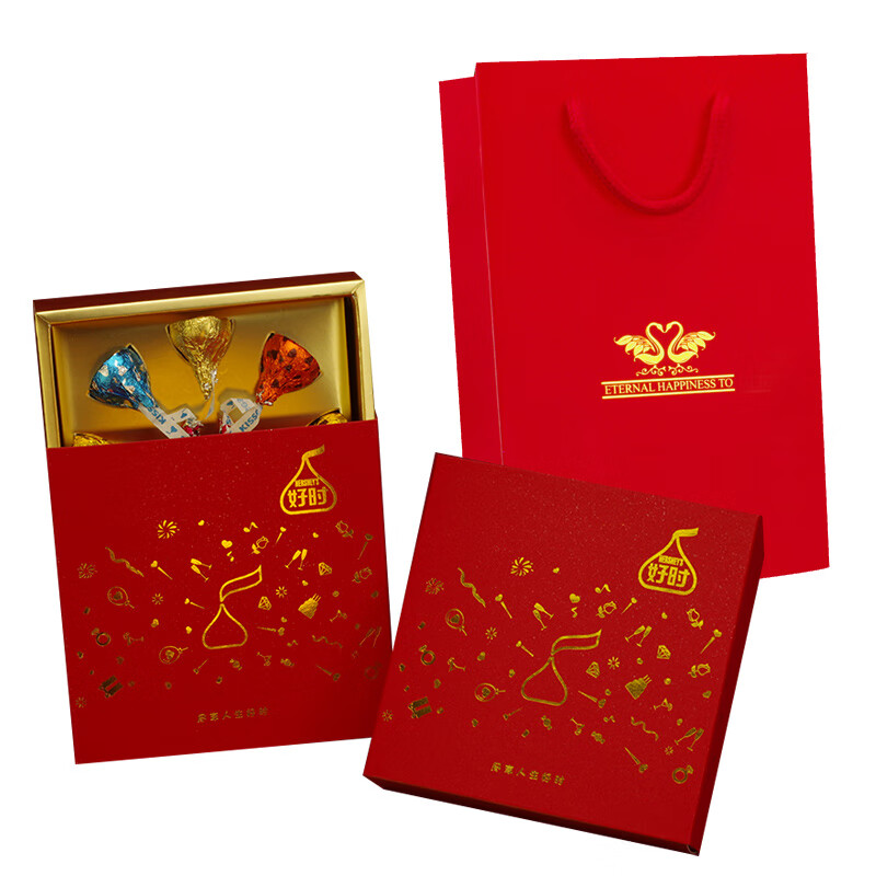 ��ʱ��Hershey��s���ɿ���ϲ�ǳ�Ʒ���װ10����ʽ�ƺ췽�л�����Ϧ���˽ڽ������� 10������ͨ�ÿ�/�����/�̼Ҵ���