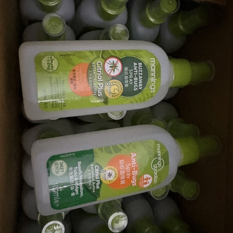 万宁;MANNINGS香港万宁驱蚊液驱蚊水香茅草儿童宝宝夏季室内户外防虫