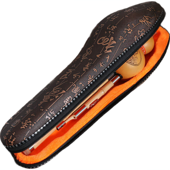 SWANH31葫蘆絲楠竹F調兒童小學(xué)生初學(xué)練習三音雙白銅演奏級葫蘆絲