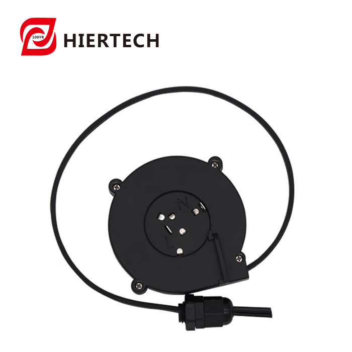 75米黑色自动伸缩收线电缆装置国标卷线器厂家直销 黑色