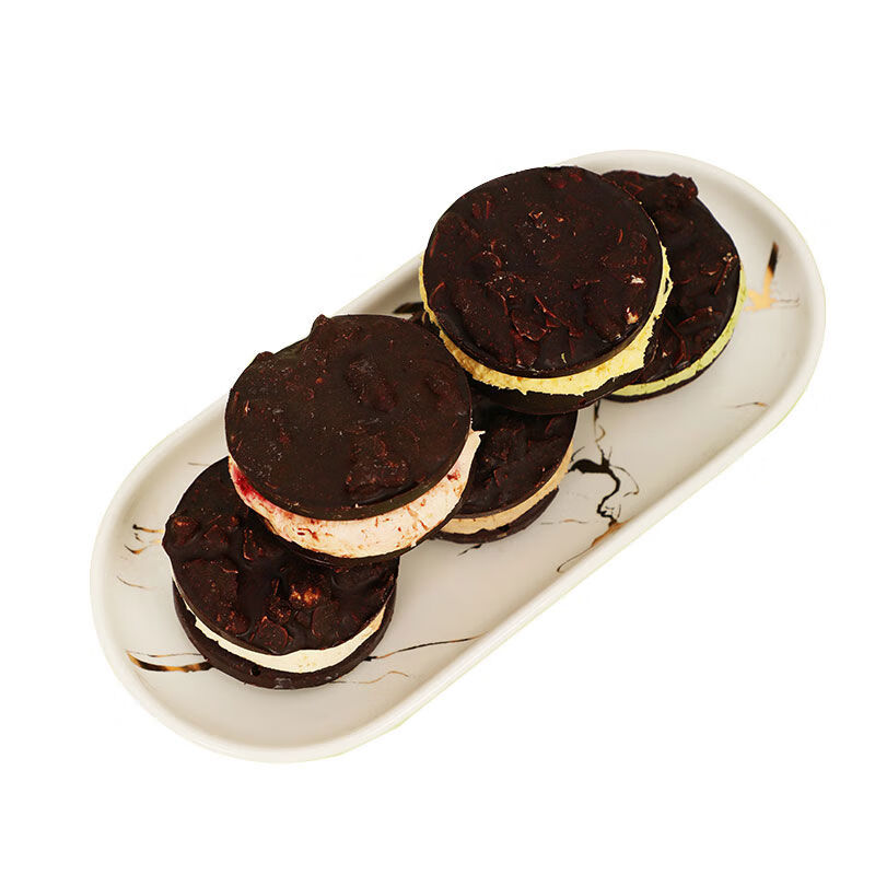 馋大狮（Super Foodie）馋大狮生酮巧克力坚果MCT脆脆吨生酮食品无蔗糖生酮零食低碳水糕 草莓奶酪味一个95克 95g