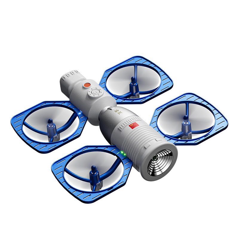 魯咔貝卡神州航天飛行器遙控飛機(jī)航拍無人機(jī)遙控航模四軸兒童生日禮物 智能定高版【雙電】