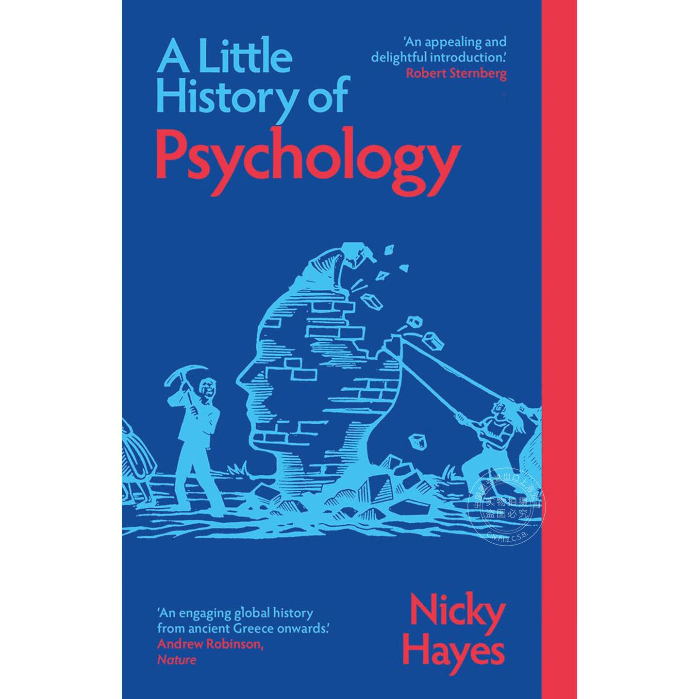 现货 心理学小史 耶鲁小历史系列 Nicky Hayes 社科 英文原版 A Little History of Psychology