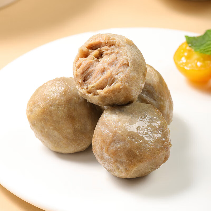 安井【139任选6件】火锅食材 牛肉丸牛筋丸鱼豆腐虾滑等 早餐速食面点 潮汕风味牛肉丸400g*1袋