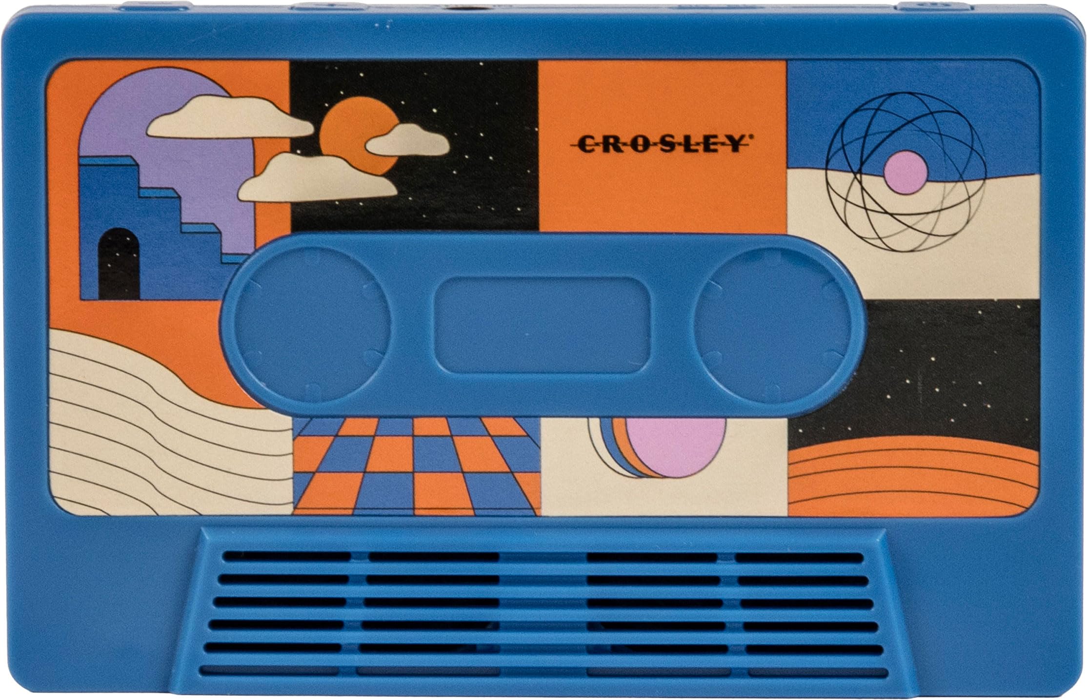 Crosley CR3045CO-SU 盒式便携式无线蓝牙音箱,超现实钴 超现实钴
