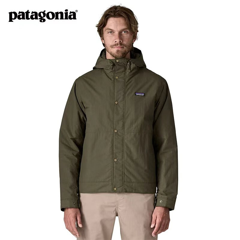 巴塔哥尼亞（Patagonia）男士防風(fēng)保暖連帽棉服夾克 Isthmus 26992  BSNG M