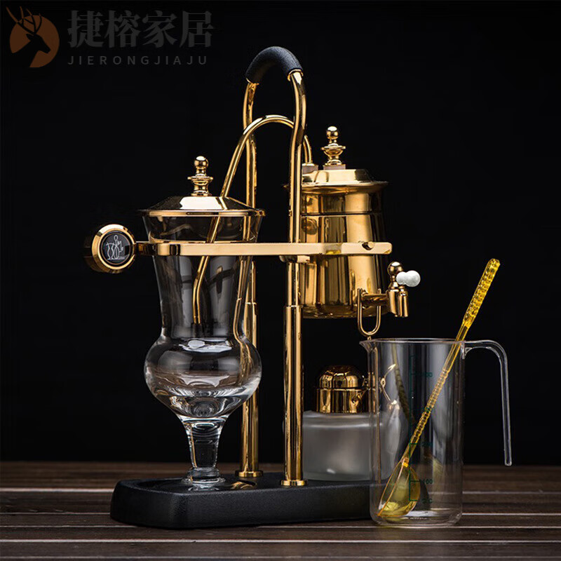 mppmck日本进口皇家比利时咖啡壶 家用复古虹吸式咖啡壶煮咖啡机 咖啡